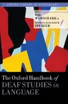 The Oxford Handbook of Deaf Studies in Language cover