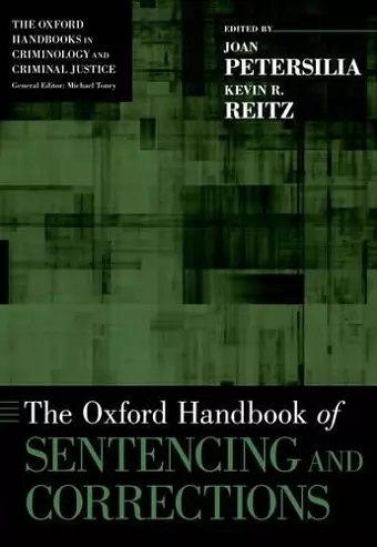 The Oxford Handbook of Sentencing and Corrections cover