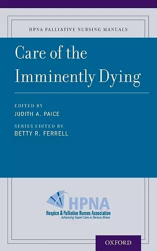 Care of the Imminently Dying cover