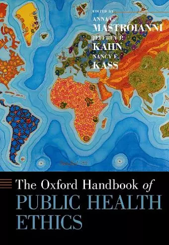 The Oxford Handbook of Public Health Ethics cover