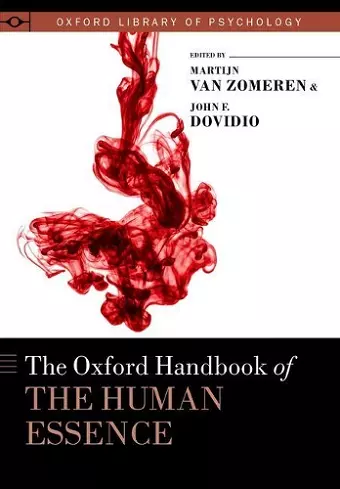 The Oxford Handbook of the Human Essence cover