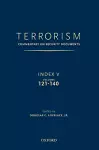 TERRORISM: COMMENTARY ON SECURITY DOCUMENTS INDEX V cover