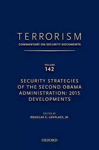 TERRORISM: COMMENTARY ON SECURITY DOCUMENTS VOLUME 142 cover