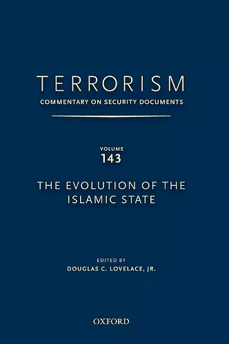 TERRORISM: COMMENTARY ON SECURITY DOCUMENTS VOLUME 143 cover