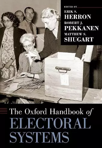 The Oxford Handbook of Electoral Systems cover