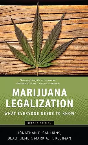 Marijuana Legalization cover