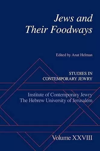 Jews and Their Foodways cover