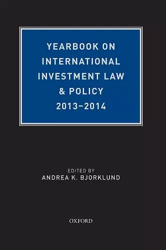 Yearbook on International Investment Law & Policy, 2013-2014 cover