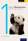 Oxford Mathematics Primary Years Programme Student Book 1 cover