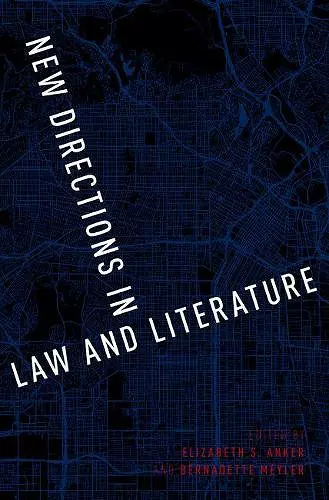 New Directions in Law and Literature cover