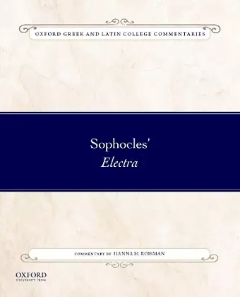 Sophocles' Electra cover