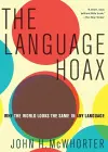 The Language Hoax cover