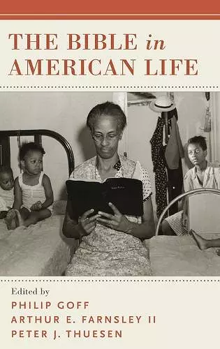 The Bible in American Life cover