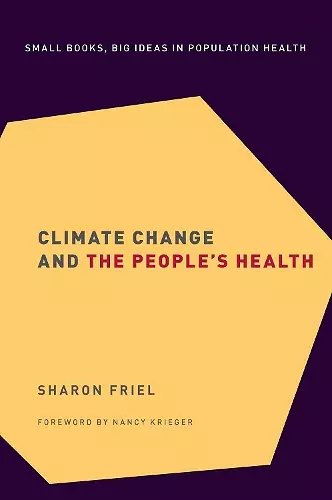 Climate Change and the People's Health cover