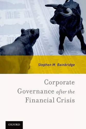 Corporate Governance after the Financial Crisis cover