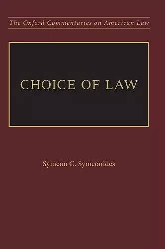 Choice of Law cover