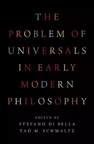 The Problem of Universals in Early Modern Philosophy cover