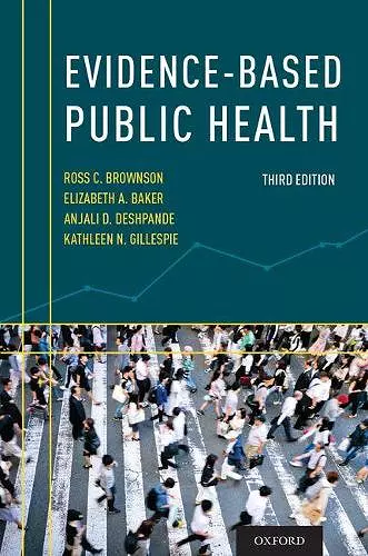 Evidence-Based Public Health cover