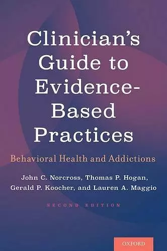 Clinician's Guide to Evidence-Based Practices cover