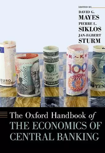 The Oxford Handbook of the Economics of Central Banking cover