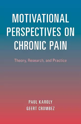 Motivational Perspectives on Chronic Pain cover