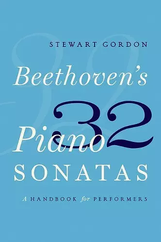 Beethoven's 32 Piano Sonatas cover