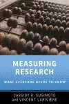 Measuring Research cover