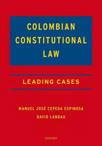 Colombian Constitutional Law cover