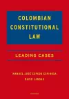 Colombian Constitutional Law cover