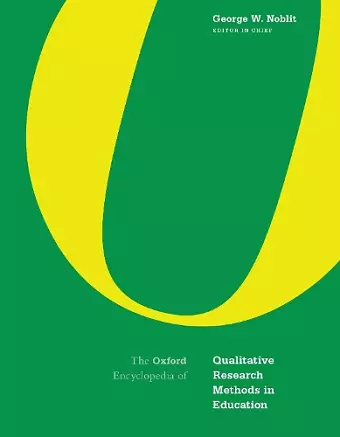 The Oxford Encyclopedia of Qualitative Research Methods in Education cover