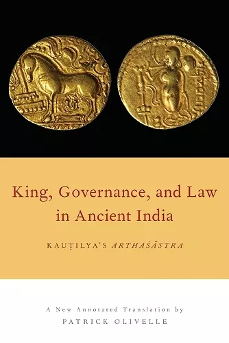 King, Governance, and Law in Ancient India cover