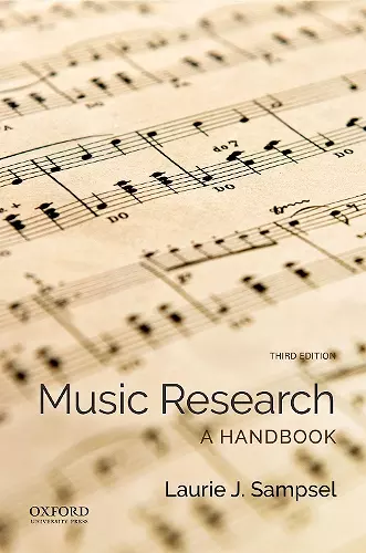 Music Research cover