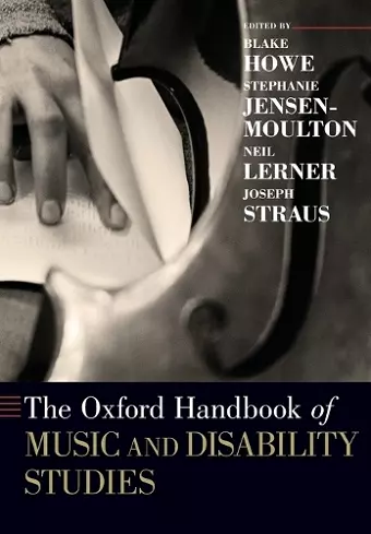 The Oxford Handbook of Music and Disability Studies cover