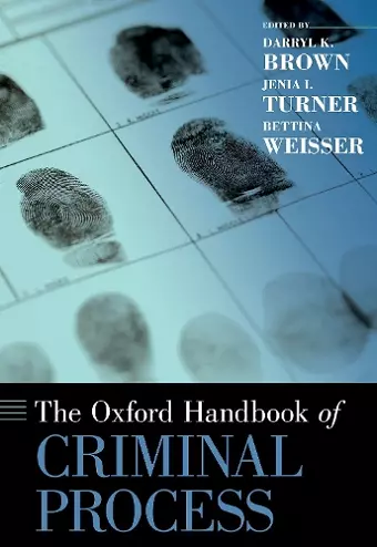 The Oxford Handbook of Criminal Process cover