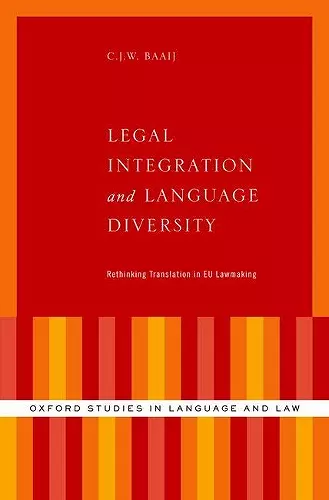 Legal Integration and Language Diversity cover