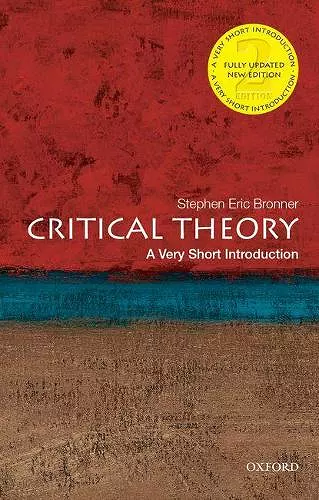 Critical Theory: A Very Short Introduction cover
