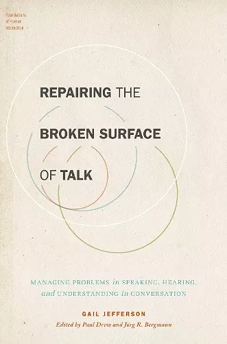 Repairing the Broken Surface of Talk cover