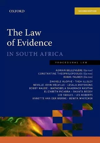 Law of Evidence cover