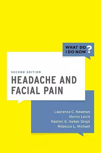 Headache and Facial Pain cover