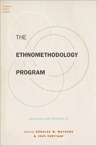 The Ethnomethodology Program cover