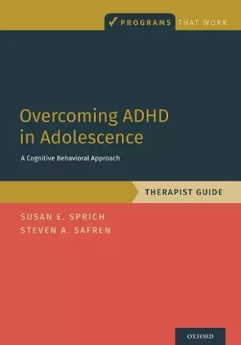 Overcoming ADHD in Adolescence cover