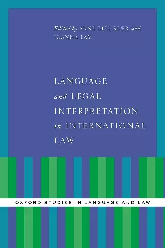 Language and Legal Interpretation in International Law cover