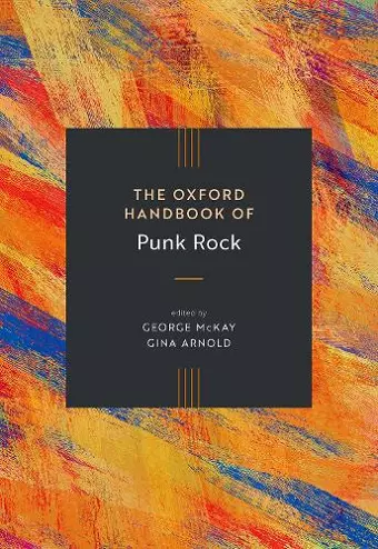 The Oxford Handbook of Punk Rock cover