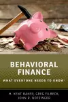 Behavioral Finance cover