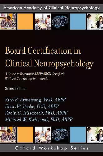 Board Certification in Clinical Neuropsychology cover