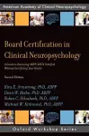 Board Certification in Clinical Neuropsychology cover