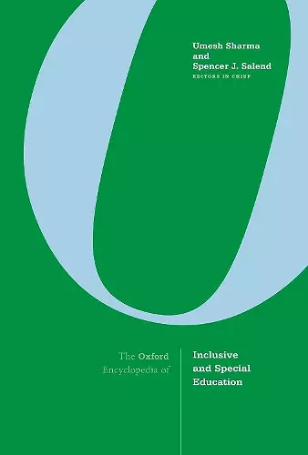 The Oxford Encyclopedia of Inclusive and Special Education cover