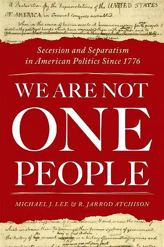 We Are Not One People cover