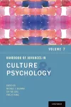 Handbook of Advances in Culture and Psychology, Volume 7 cover