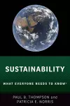 Sustainability cover